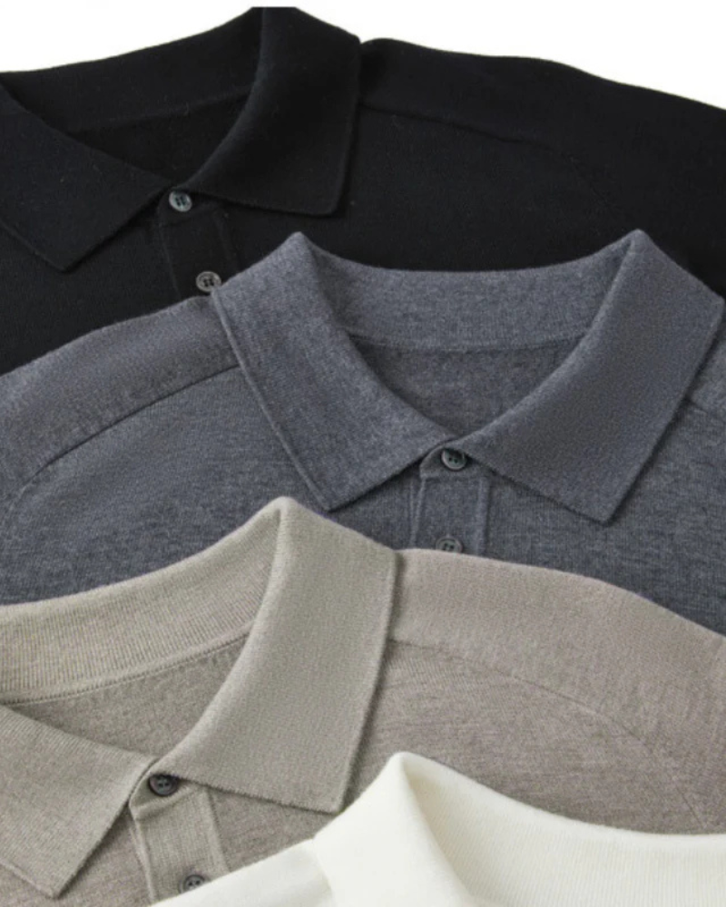 Polo 100 % laine premium