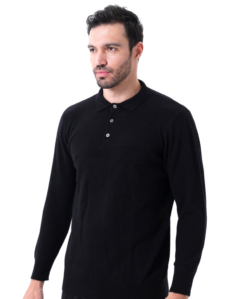 Polo 100 % cachemire