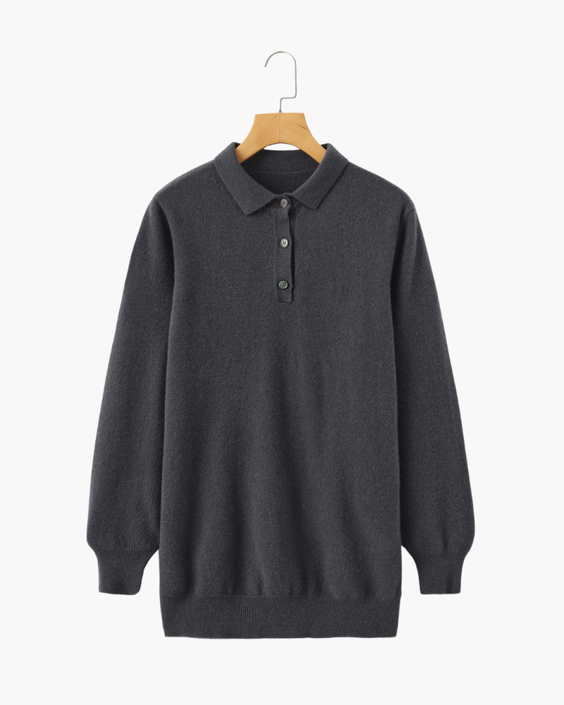 Polo 100 % cachemire