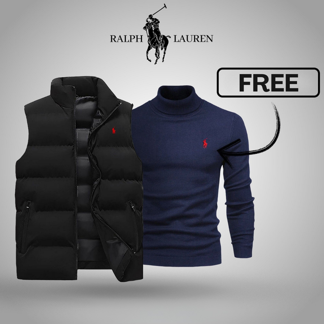 Gilet R&L™ pour homme + pull gratuit (en liquidation)