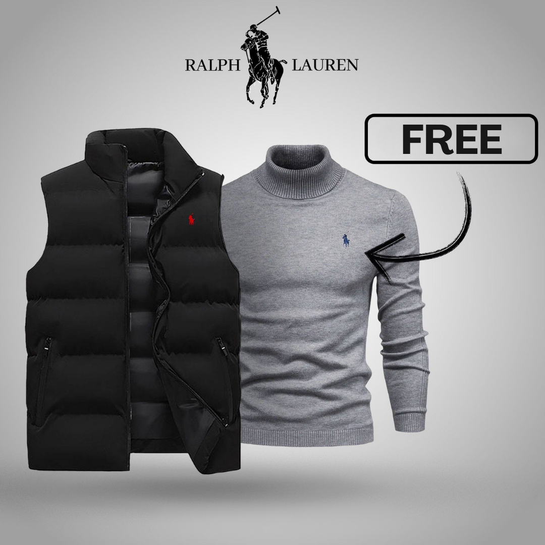 Gilet R&L™ pour homme + pull gratuit (en liquidation)
