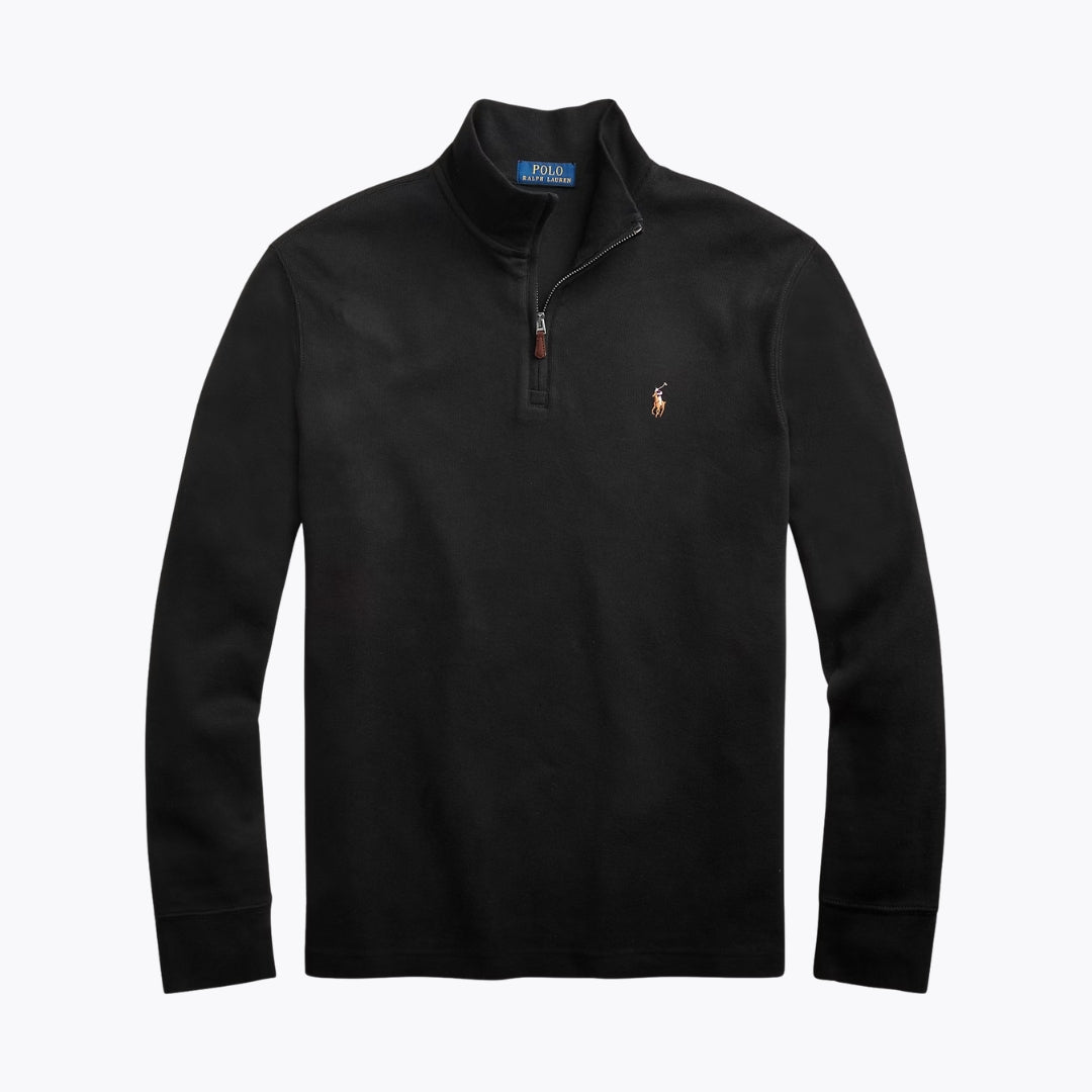 Pull RL Estate-Rib à quart de zip