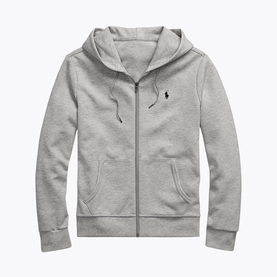 Sweat à capuche zippé RL Double-Knit