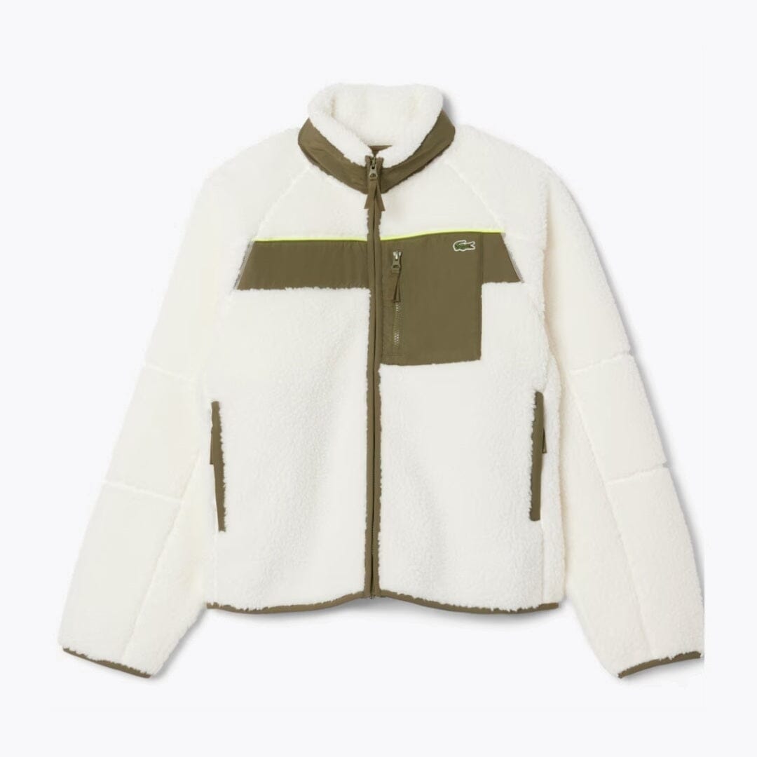 Veste polaire sherpa LC à blocs de couleurs