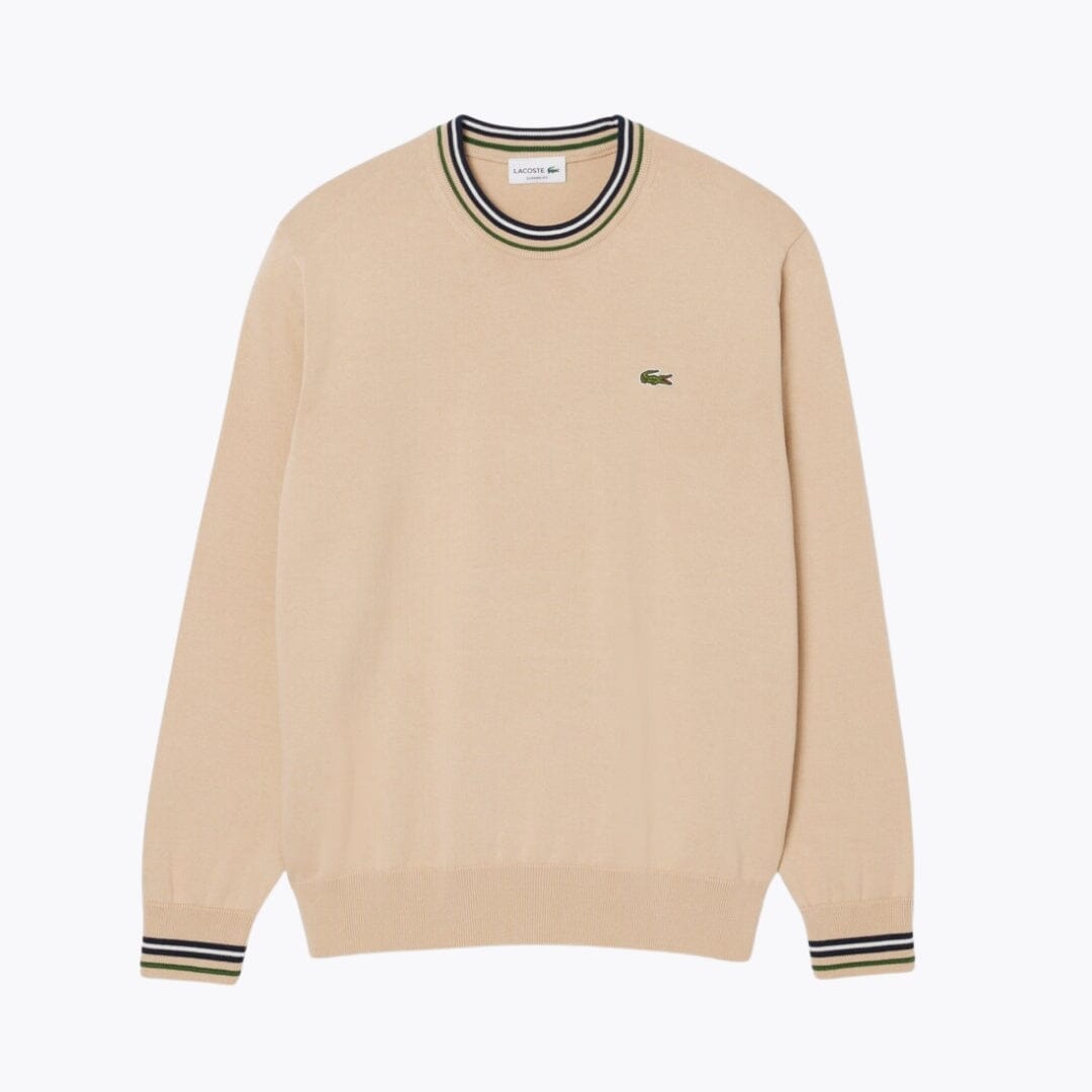 Pull rayé en jersey de coton LC