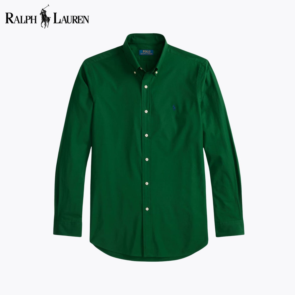 Chemise RL Classic Fit en popeline stretch