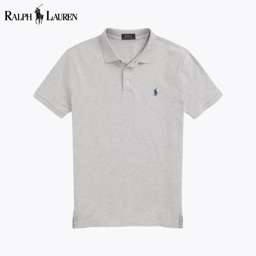 Polo RL Custom Slim Fit en maille extensible