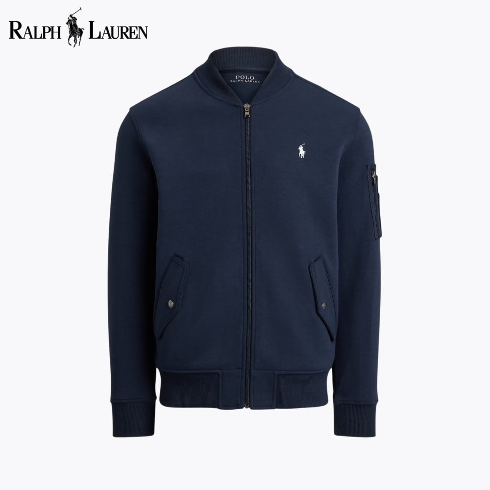 Veste bomber RL en maille double