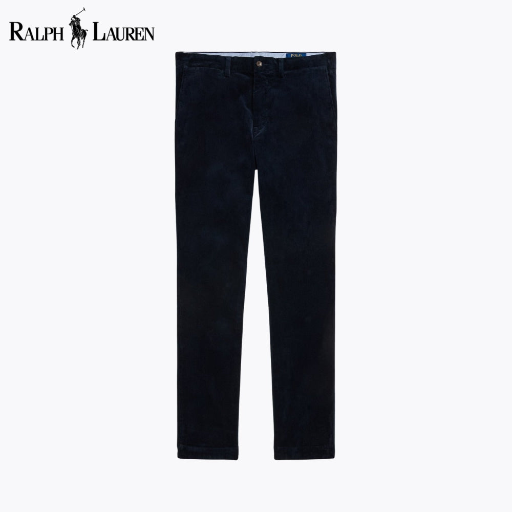 Pantalon en velours côtelé stretch coupe droite RL