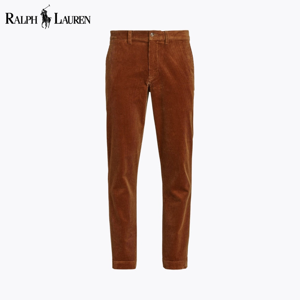 Pantalon en velours côtelé stretch coupe droite RL