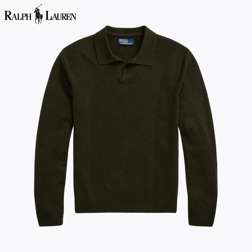 Pull RL Wool Johnny-Collar