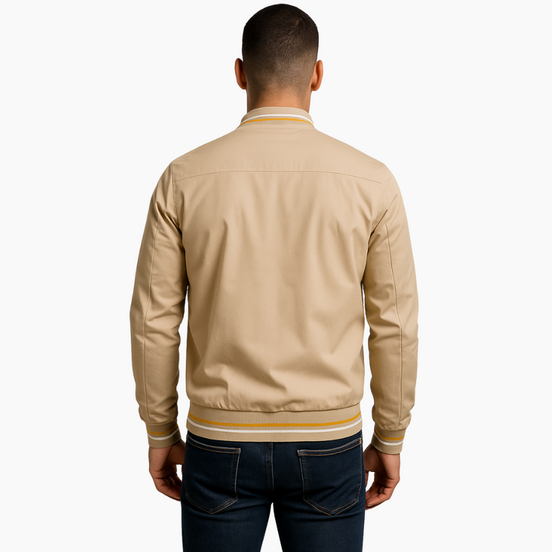 Blouson aviateur zippé 