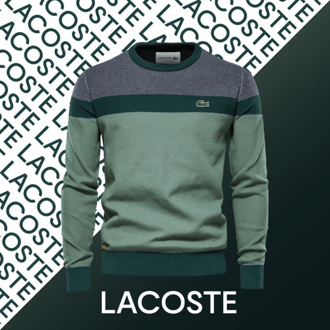 Chandail col rond en coton LC
