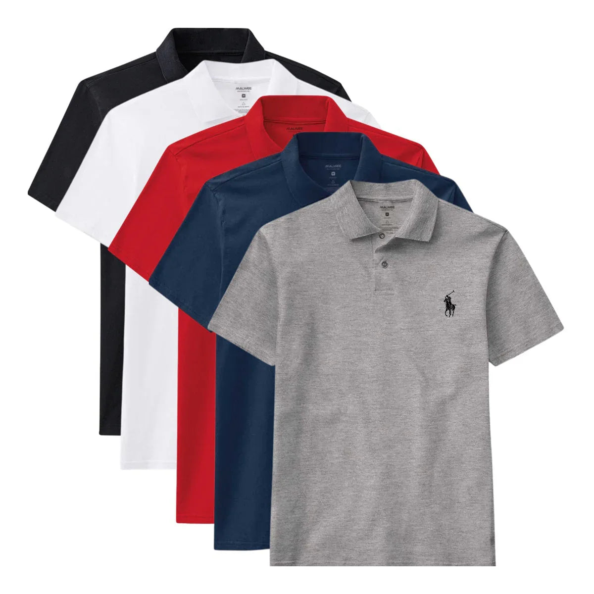 [ACHETEZ-EN 3, RECEVEZ-EN 5] Kit 5 Polo R&L Essentiel - Pure