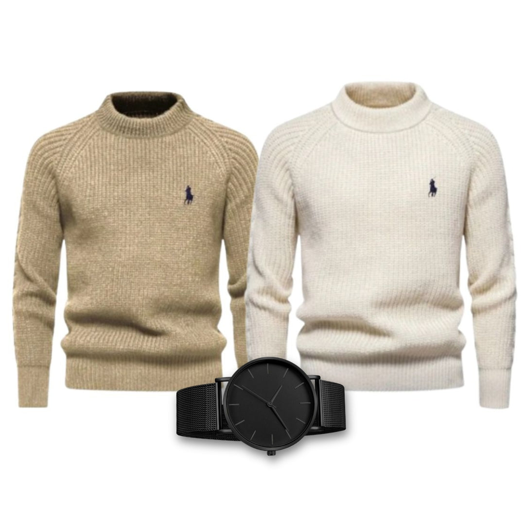 Kit R&L - 2 pulls premium + montre exclusive 