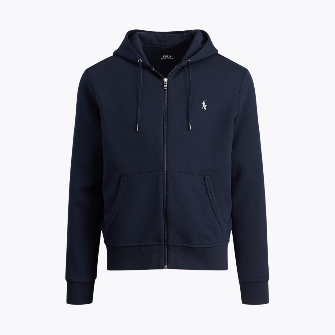 Sweat à capuche zippé RL Double-Knit