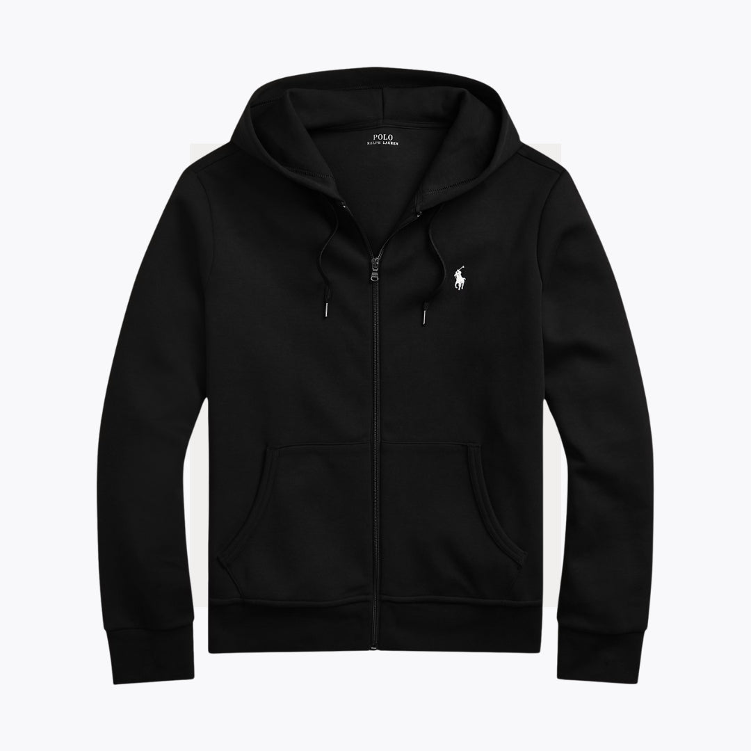 Sweat à capuche zippé RL Double-Knit
