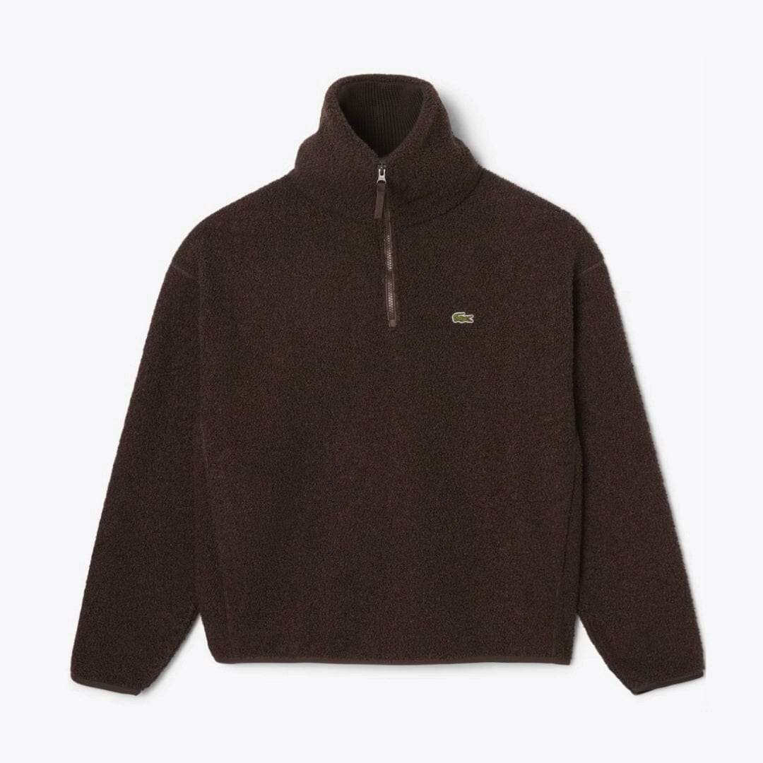 Sweat-shirt polaire à col montant zippé LC