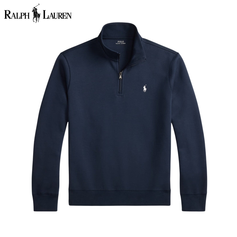Pull à col montant en maille double RL