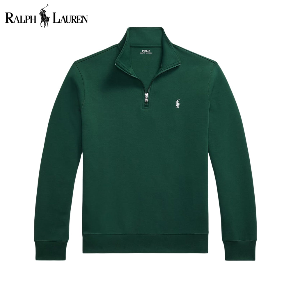 Pull à col montant en maille double RL