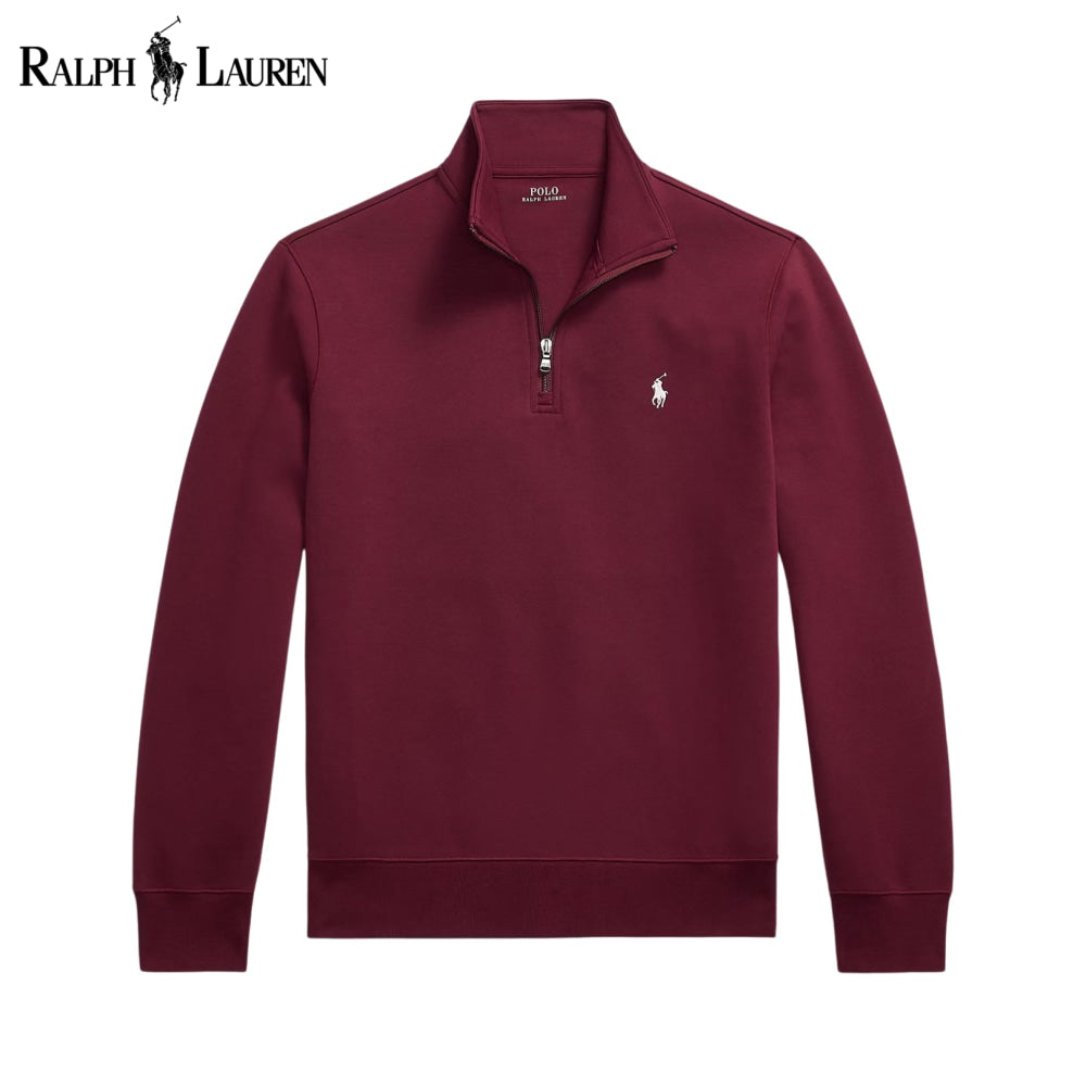 Pull à col montant en maille double RL