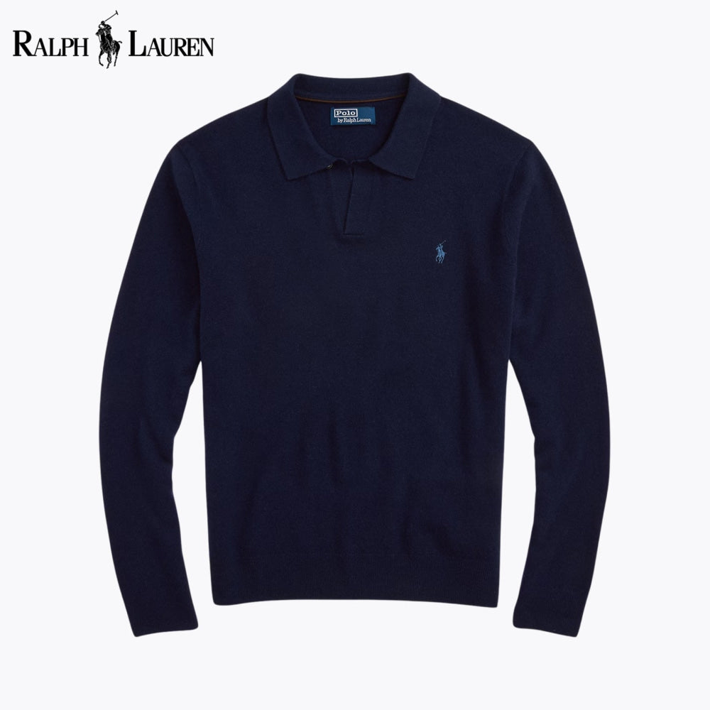 Pull RL Wool Johnny-Collar